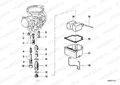 Carburetor-float assy/jet