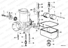 Carburetor-float assy/jet