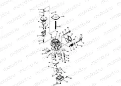 CARBURETOR Magnum 2X4 W967544 (4936033603D002) | CARBURETOR Magnum 2X4 W967544 (4936033603D002)