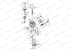CARBURETOR Magnum 4X4 W968144 and Swedish Magnum 4X4 S968144 (4936053605D006) | CARBURETOR Magnum 4X4 W968144 and Swedish Magnum 4X4 S968144 (4936053605D006)