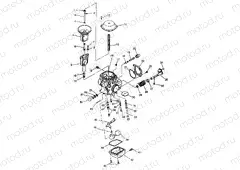 CARBURETOR Magnum 6X6 - W968744 and Magnum 6X6 Swedish - S968744 (4936073607D013) | CARBURETOR Magnum 6X6 - W968744 and Magnum 6X6 Swedish - S968744 (4936073607D013)