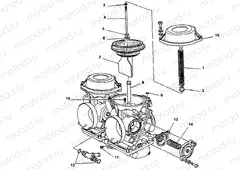 CARBURETOR SPARE PARTS » INTAKE, CARBURETTOR