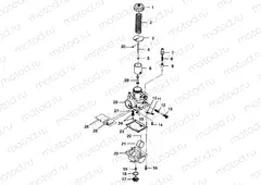CARBURETOR Trail Blazer W98BA25C (4945464546C013) | CARBURETOR Trail Blazer W98BA25C (4945464546C013)