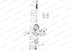 CARBURETOR Trail Boss W968527 (4935883588C013) | CARBURETOR Trail Boss W968527 (4935883588C013)