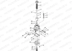 CARBURETOR - W98BC38C (4947254725d005) | CARBURETOR - W98BC38C (4947254725d005)