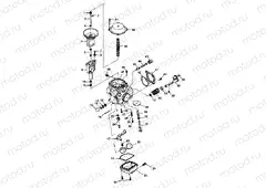 CARBURETOR - W98CH50A(C)(D)(E)(F) (4950135013d011) | CARBURETOR - W98CH50A(C)(D)(E)(F) (4950135013d011)