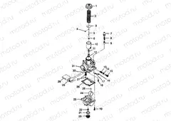 CARBURETOR XPLORER 400L W98CC38C (4945414541D003) | CARBURETOR XPLORER 400L W98CC38C (4945414541D003)