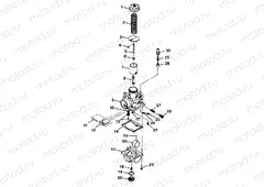 CARBURETOR XPRESS 300 W98CA28C (4945364536D002) | CARBURETOR XPRESS 300 W98CA28C (4945364536D002)