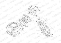 Carburettor flange