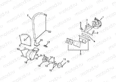 Carburettor - oil pump