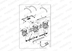 Carburettors 3 Cylinder - All Markets Except US CAL ENG NO 55881 »