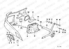 Casing upper part/Headlight
