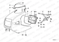 Casing upper part/Headlight