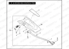 C.B. & INTERCOM CONTROL POD