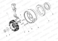 Cdi magneto assy / Ignition unit