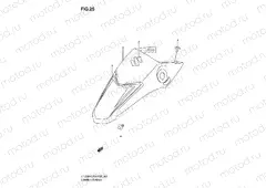 CENTER FENDER (MODEL K6)