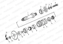 CENTER TIGHTENER XPLORER 300 W98CC28C (4945264526C002) | CENTER TIGHTENER XPLORER 300 W98CC28C (4945264526C002)