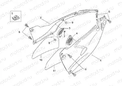 Central body - Side panels