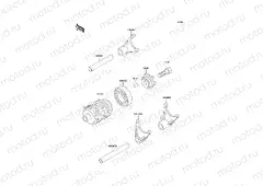 Change Drum/Shift Fork