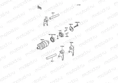 Change Drum/Shift Fork