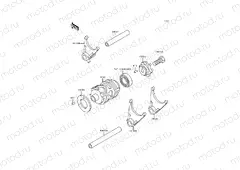 Change Drum/Shift Fork