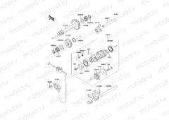 Change Drum/Shift Fork