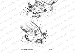 CHASSIS | CHASSIS, BULKHEAD ASM. - S20DDL8RS/8REM ALL OPTIONS (600960)