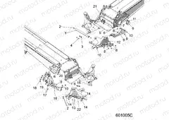 CHASSIS | CHASSIS, BULKHEAD ASM. - S21EGT8R ALL OPTIONS (601005C)