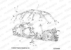 CHASSIS | CHASSIS, CAB AND MAIN FRAME - Z22RME2KAG/BG/K2KAN/BN (C0704586)