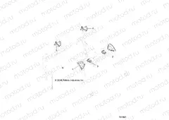 CHASSIS | CHASSIS, CAB FRAME ACCESORIES- Z19VBS99C2/CM (701601)