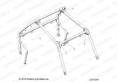 CHASSIS | CHASSIS, CAB FRAME ACCESORIES- Z20ASS99C2/CH (C701074)