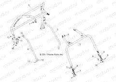 CHASSIS | CHASSIS, CAB FRAME and SIDE BARS - R13JT87AD/AL/9EAK/EAL/EAO/EAT/EAW/EAP (49RGRCAB12RZRXP900)