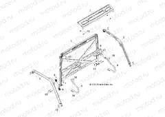 CHASSIS | CHASSIS, CAB FRAME - D131D9JDJ/1L9JDJ/2M9JDJ (49BRUTUSCAB13)