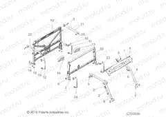 CHASSIS | CHASSIS, CAB FRAME - D20BEP99A4/B4/GP99A4 (C700509)