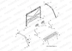 CHASSIS | CHASSIS, CAB FRAME - R13UH88/UH9E ALL OPTIONS (49RGRCAB13900XP)