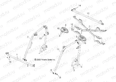 CHASSIS | CHASSIS, CAB FRAME - R15RAA76AA/AJ (49RGRFRAME108004X4)