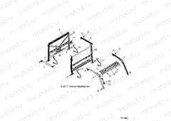 CHASSIS | CHASSIS, CAB FRAME - R15RUA87/E87/YAA/ZAC ALL OPTIONS (701900)