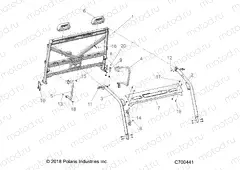 CHASSIS | CHASSIS, CAB FRAME - R19RRUE99A (C700441)