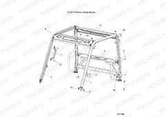 CHASSIS | CHASSIS, CAB FRAME - R20MAA50B1/B7 (701786)