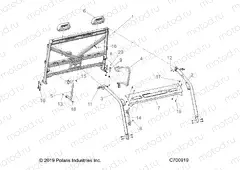CHASSIS | CHASSIS, CAB FRAME - R20RRY99A9/AA/AF/AP/AX/B9/BA/BF/BP/BX (C700919)