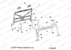 CHASSIS | CHASSIS, CAB FRAME - R21TAA99A1/A7/B1/B7 (C700075)