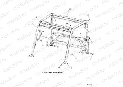 CHASSIS | CHASSIS, CAB FRAME - R23MAE57DX (701822)