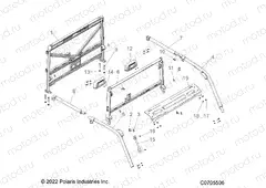 CHASSIS | CHASSIS, CAB FRAME - R23RSY99A9/AJ/AK/AX/B9/BJ/BK/BX (C0705506)