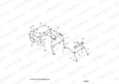 CHASSIS | CHASSIS, CAB FRAME - Z15VCE87AT/AV (700008)