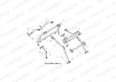 CHASSIS | CHASSIS, CAB FRAME - Z15VDE99FV (49RGRCAB14RZR1000)