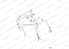 CHASSIS | CHASSIS, CAB FRAME - Z17VHA57FJ (701243)