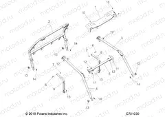 CHASSIS | CHASSIS, CAB FRAME - Z20A5K87BG (C701030)