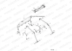 CHASSIS | CHASSIS, CAB FRAME - Z20ASA87B2/E87BH/BW (701136)