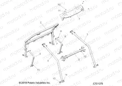 CHASSIS | CHASSIS, CAB FRAME - Z20ASS99C2/CH (C701075)