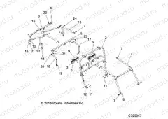 CHASSIS | CHASSIS, CAB FRAME - Z20P4L92AG/AP/BG/BP/LG (C700357)